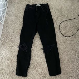 Abercrombie The 90’s Straight Ultra High Rise Curve Love